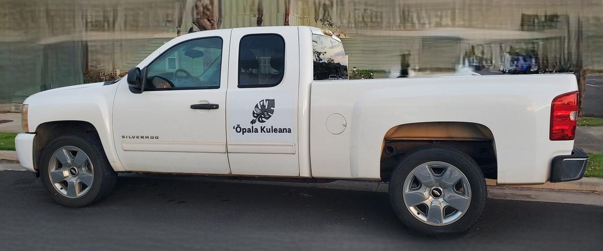 ʻŌpala Kuleana junk removal truck serving Oahu